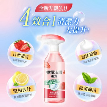 【限時特價】香氛濃密潔廁泡泡-2入組