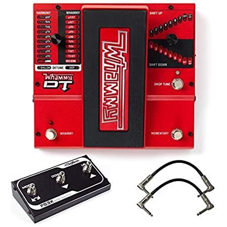 Digitech Whammy DT Pitch Shift Drop Tune Guitar Effects Pedal Bundle with