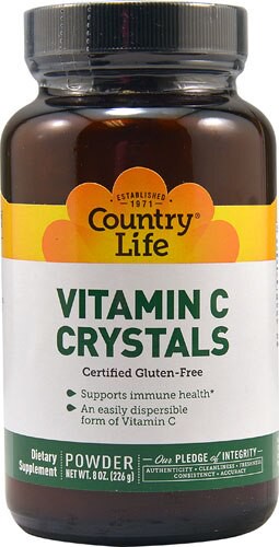 Country Life Vitamin C Crystals 8 oz