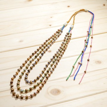 【原風藝站】高光薏苡珠項鍊 | 族服飾品 | 原住民 台灣印象