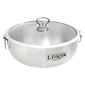 Lihox 廚之坊 316盆菜鍋 台灣製  30cm  1個  Silver