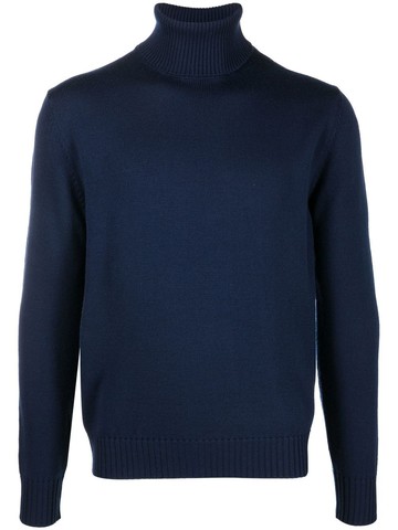 Ballantyne - roll-neck wool jumper - men - Wool - 48 - Blue