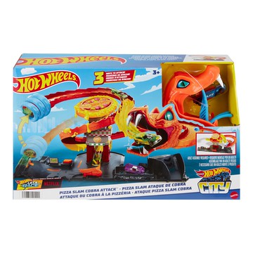 Hot WHeeLs 風火輪 城市主題 貪食蛇遊戲組  多色  小型  1盒