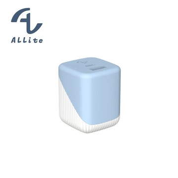 Allite B2 32w氮化鎵雙孔快充頭｜寶寶藍