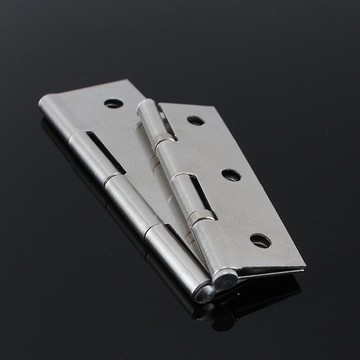 【不銹鋼合頁-單片】1~4寸 合頁 折合活頁片 白鐵合頁 不鏽鋼鉸鍊 折角後鈕 櫃門鉸鍊