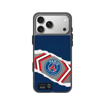 iPhone 17 Pro Max Clear (相機按鈕) 酷墨灰 - PSG - Paris Saint-Germain - Fourth Logo
