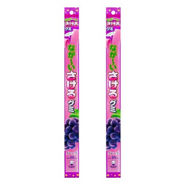 UHA 味覺糖 撕吧 好長軟糖 特殊技術製成 空氣感的軟糖 全新體驗  32.9g  2條