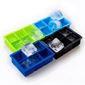 硅膠冰格帶蓋硅膠冰模國王冰格大冰塊硅膠方塊大冰格硅膠方形冰格