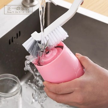 隔日到店 日本製 長柄清潔刷 【正一家居】24H出貨 長柄清潔刷 杯子清潔刷 長柄杯刷 縫隙刷 保溫杯刷 縫隙刷 清潔