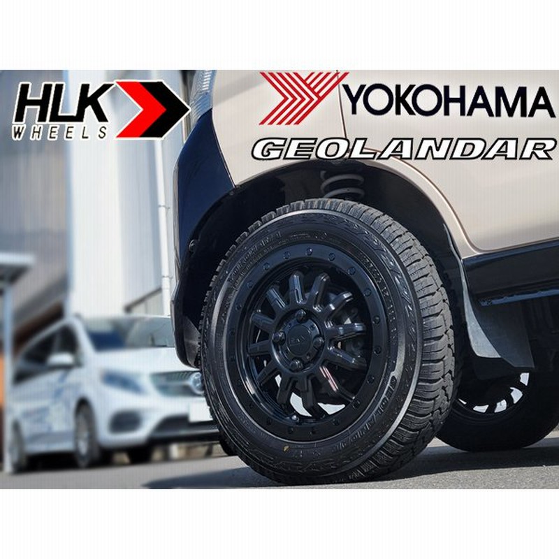 ヨコハマジオランダーX-AT☆155/65R14☆軽バン軽トラ☆ゴツゴツタイヤ