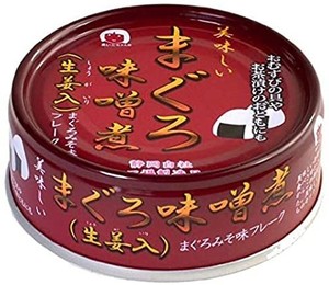 伊藤食品 美味しいまぐろ味噌煮 生姜入 70G ×6個