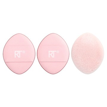 Real Techniques, Mini Miracle Powder Puff Trio, 3 Pack