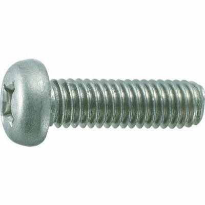 申込期間12月09日13時まで_トラスコ中山 ナベ頭小ネジ　チタン　全ネジ　Ｍ３Ｘ６　２１本入_取寄商品