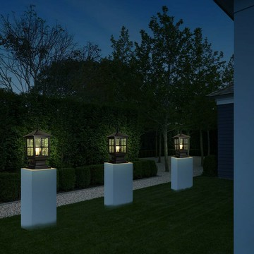 免運/公司貨 柱頭燈 太陽能庭院燈 燈具 接電柱頭 簡約現代門柱 圍外墻別墅戶外防水LED庭院小號柱子 可開發票 全館五折 工廠現貨直銷 新品特價 m10231