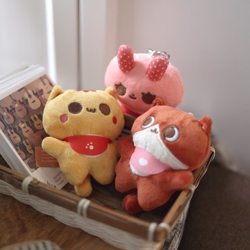 MD X DINGDONG 癲噹貓 插畫家 磁吸布偶鑰匙圈