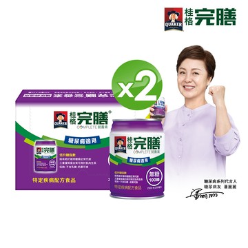 桂格完膳營養素糖尿病適用無糖100鉻(250ml*24入)x2