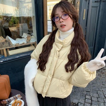 超實惠臘 女棉服 面包服 棉衣外套冬裝女新款棉服外套短款棉衣設計感加厚時尚學院風棉襖冬季