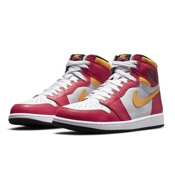 【逢甲FUZZY】Air Jordan 1 High OG Light Fusion Red 桃黃 555088-603