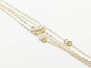 保色鍍14K金 極細氣質手鍊 手環