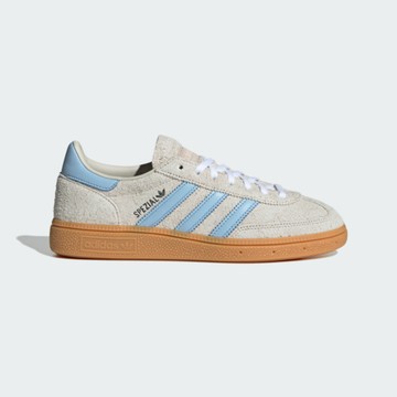 Adidas 愛迪達 Handball Spezial W [JS0241] 女 運動休閒鞋 德訓鞋 舒適 米 水藍