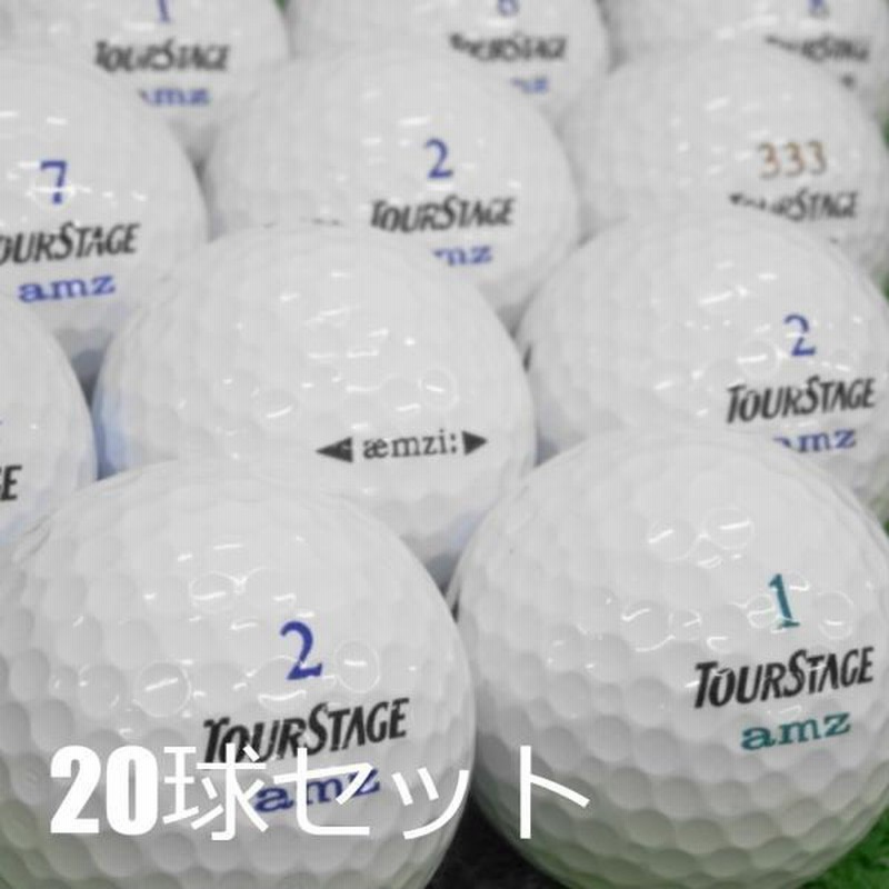 ツアーステージ　ロストボール　90個 送料無料 ロストボール ツアーステージ amz アムジー 20球セット