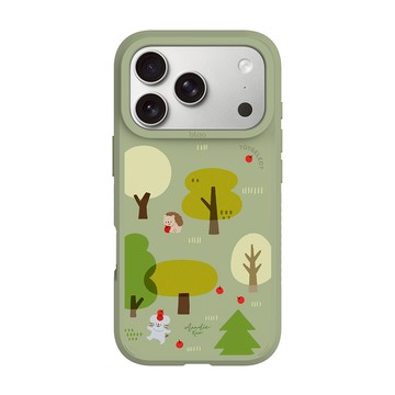 【插畫家聯名】Mandie蘋果森林峽谷強悍MagSafe iPhone手機殼