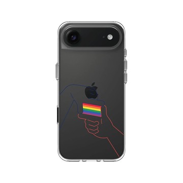 iPhone Air Clear Case（相機按鈕） 透明 - Love in All ____ - 精「彩」世界