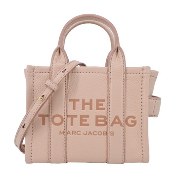 [平輸版] 【MARC JACOBS】THE LEATHER MICRO TOTE 皮革兩用托特包(玫瑰粉)真品平輸