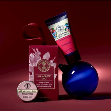 【專櫃正貨】英國 NEAL'S YARD REMEDIES 野玫瑰煥亮禮盒 護手霜 萬用霜 尼爾氏 聖誕禮物 交換禮物
