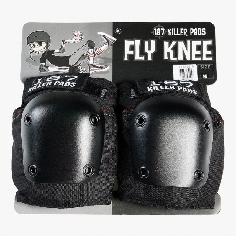 プロテクター 187 KILLER PADS FLY KNEE PAD XS S M L BLACK 187 キラーパッド ニーパッド 膝パッド  セーフティーパッド スケボー エクストリーム 黒 通販 LINEポイント最大0.5%GET | LINEショッピング