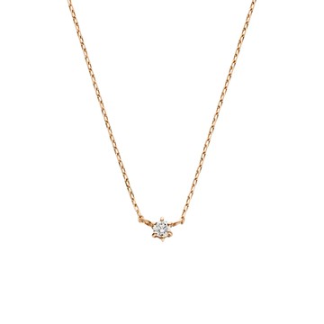 VI 六爪單鑽項鍊(0.03ct)