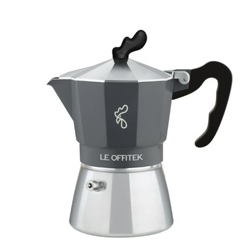 樂菲特電火摩卡壺 / 曜鐵灰(3人份)