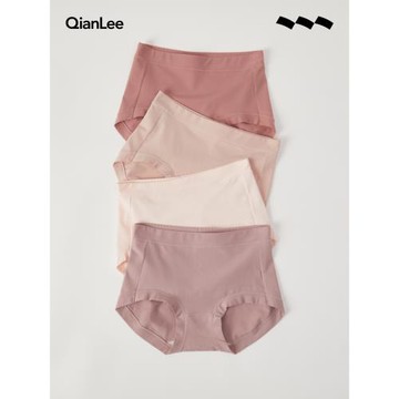 新疆長絨棉內褲女士純棉全棉襠抗菌透氣高腰包臀女生短褲大碼胖mm