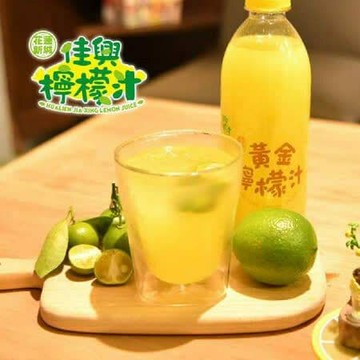 花蓮新城佳興冰果室-黃金檸檬汁12瓶(600ml/瓶)