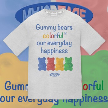 四隻小熊軟糖棉短T