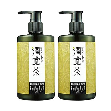 茶寶Teapower潤覺茶/輕感淨化洗髮露/輕感淨化洗髮露/350ml/2入組
