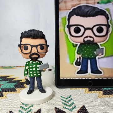 【客製化3D人像公仔】訂製手工Funko Pop男生朋友老公生日禮物