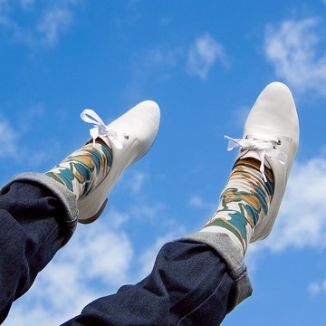 Pac-Man Garden∣小精靈花園 - 設計襪∣台灣製∣抑菌除臭