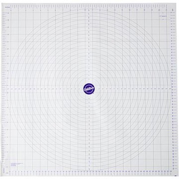 《Wilton》測量揉麵墊-方格-- 揉麵板 桿麵墊 料理墊 麵糰 揉麵板