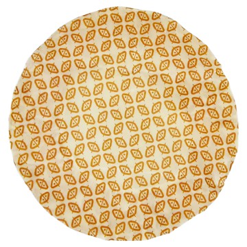 ZEN ZHOU 仁舟淨塑 蜂蠟布保鮮罩 經典Logo-棕  L(26cm)  1個