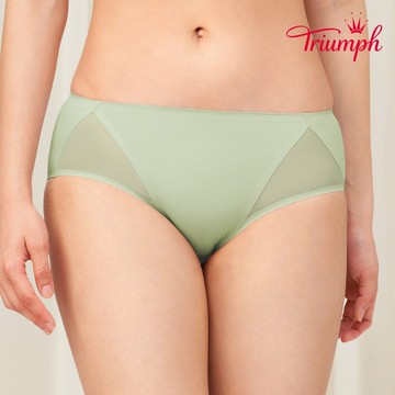 黛安芬-完美曲線系列中腰平口褲 M-EL 甜心綠｜87-2337 UE