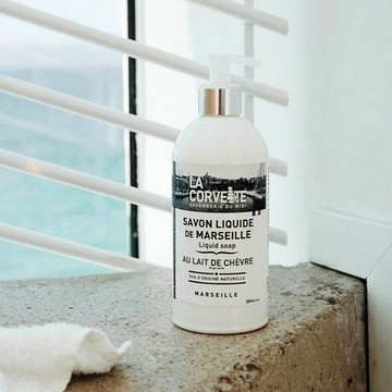LA CORVETTE 法釩 500ml 經典馬賽潔膚露/液態皂- 羊奶