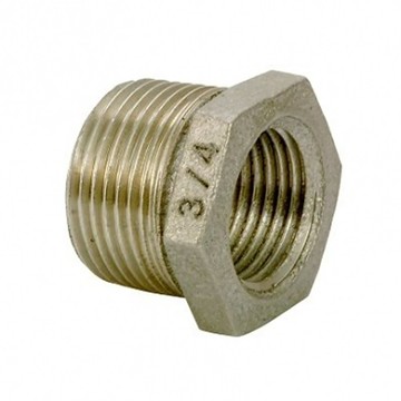 不鏽鋼六角卜申 3/4吋x1/2吋