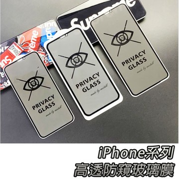 台灣現貨 iphone 高透防窺玻璃膜 IPX IPXR IPXS MAX IP11 防窺 防窺膜 保護貼 玻璃膜 IP