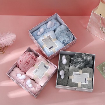 廠家直銷伴娘禮盒三件套毛巾禮盒套裝教師節禮物生日伴手禮盒 d7198