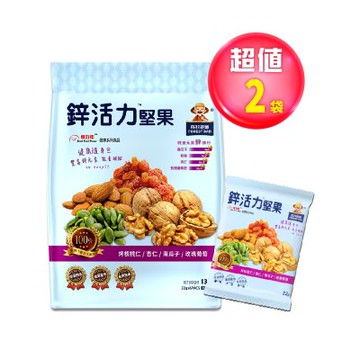 食力佳 森林老爹鋅活力堅果 6包/袋X2袋
