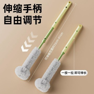 熱品🔥臺灣倉出貨🔥杯刷破壁机刷子360度旋转长柄豆浆机清洁专用刷可伸缩加长版杯刷