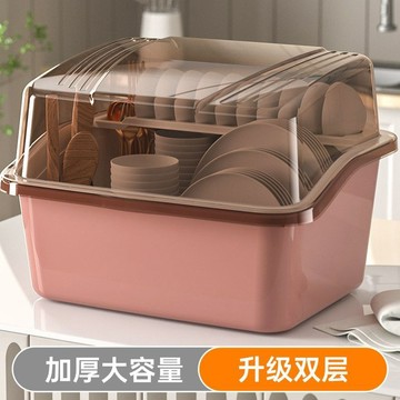 🌸好貨優選🌸帶麗水碗筷收納盒 加大碗櫃收納盒 餐具收納盒 碗筷收納盒 碗盤收納盒 碗盤收納箱 碗盤收納 碗盤收納櫃