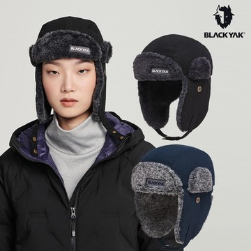 【BLACKYAK】GARNET保暖飛行帽 (黑色/牛仔藍)飛行帽 遮耳帽 運動帽 保暖帽 中性款|BYAB2NAE07
