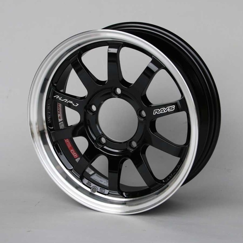 軽規格ジムニー用 RAYS A・LAP-J 5.5J×16 インセット20(オフセット＋20